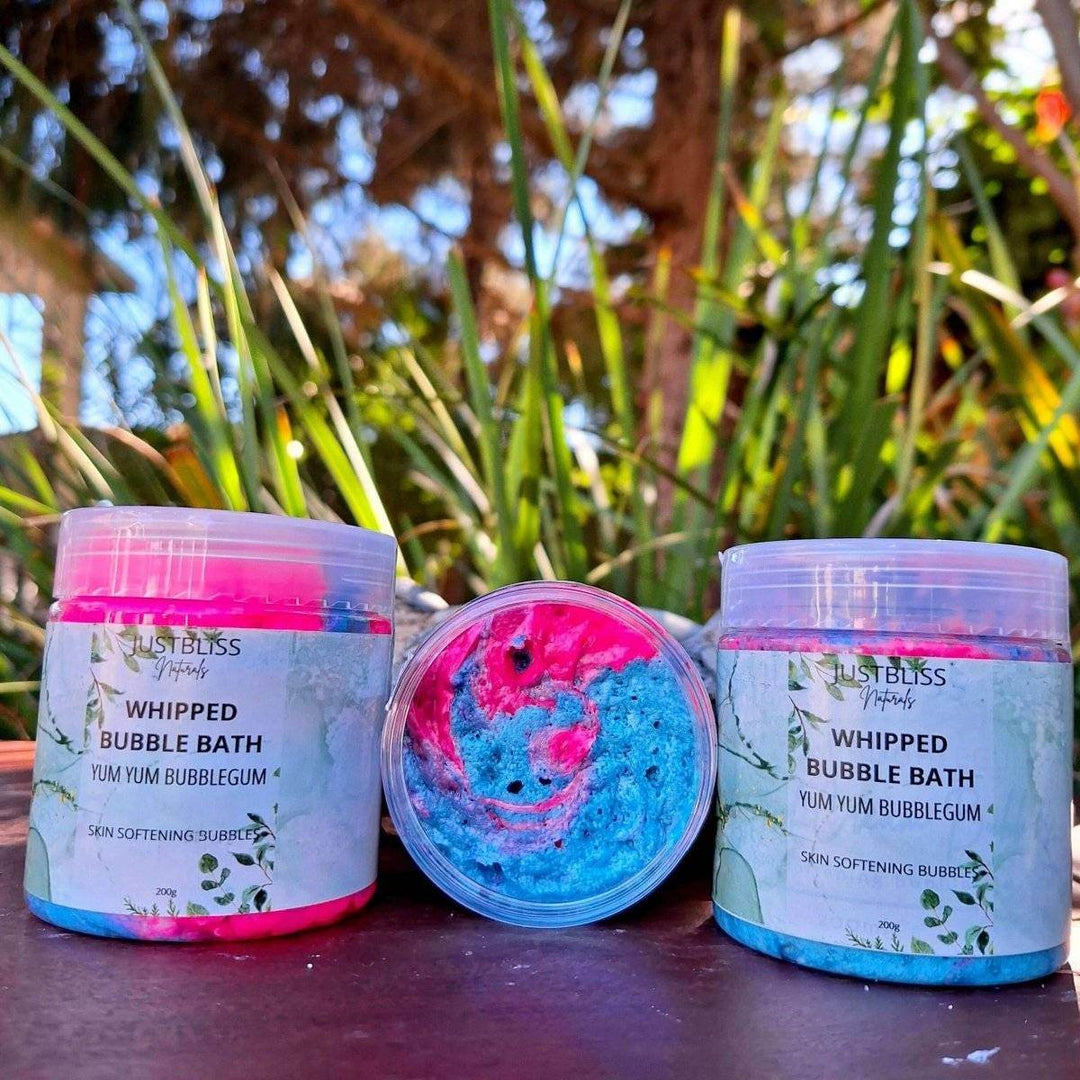 Whipped Bubble Bath – Yum Yum Bubblegum | Creamy, Plant-Based Fun - JUSTBLiSS Naturals