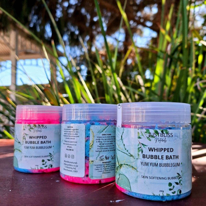 Whipped Bubble Bath – Yum Yum Bubblegum | Creamy, Plant-Based Fun - JUSTBLiSS Naturals