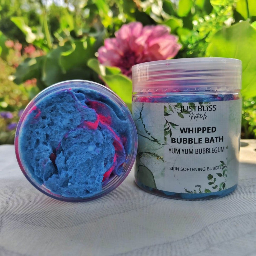 Whipped Bubble Bath – Yum Yum Bubblegum | Creamy, Plant-Based Fun - JUSTBLiSS Naturals
