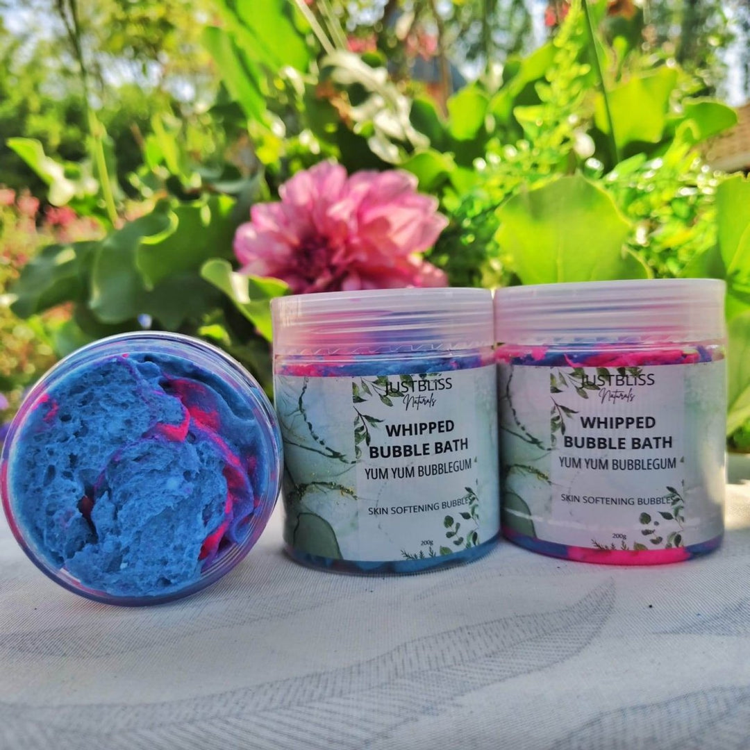 Whipped Bubble Bath – Yum Yum Bubblegum | Creamy, Plant-Based Fun - JUSTBLiSS Naturals
