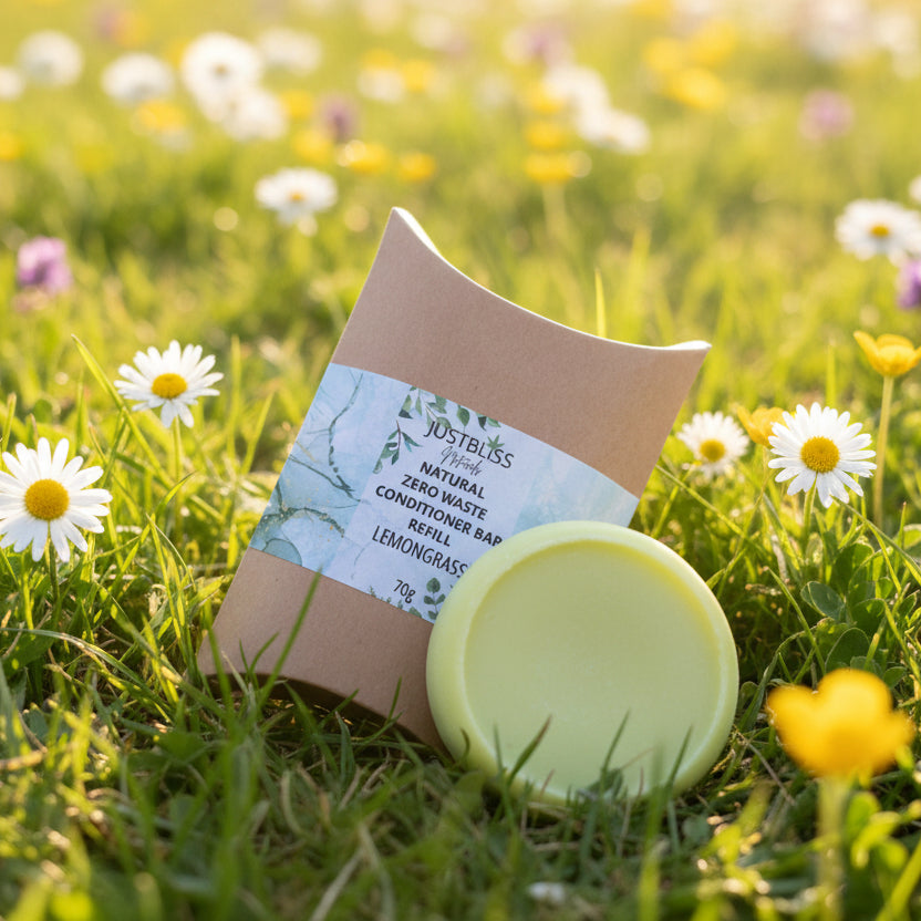 Zero Waste Conditioner Bar Refill – Nourishing Plastic-Free Hair Care - JUSTBLiSS Naturals
