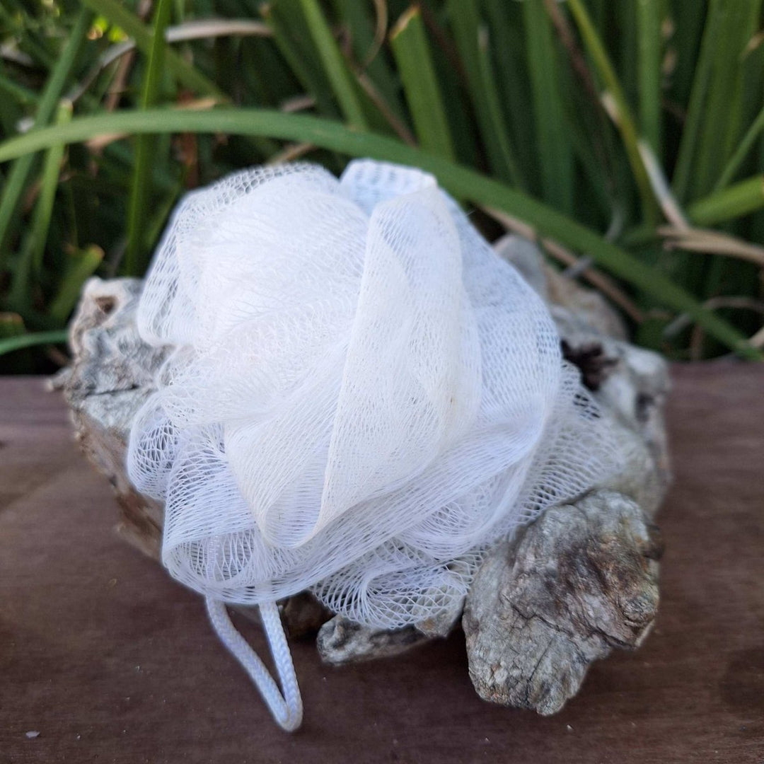 ACCESSORIES: Bath & Shower Scrunchies - JUSTBLiSS Naturals