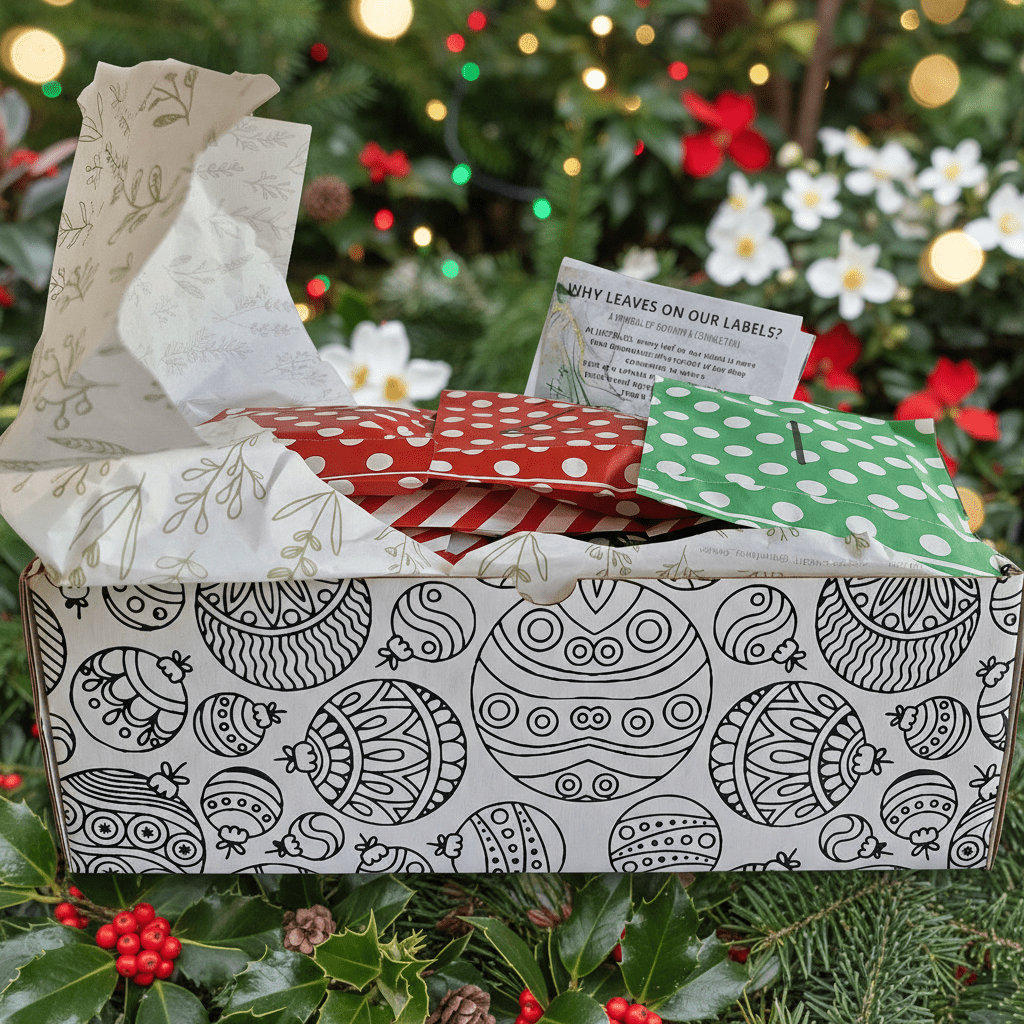 Advent Calendar Gift Box – 25 Days of Natural Bath & Wellness JUSTBLiSS Naturals