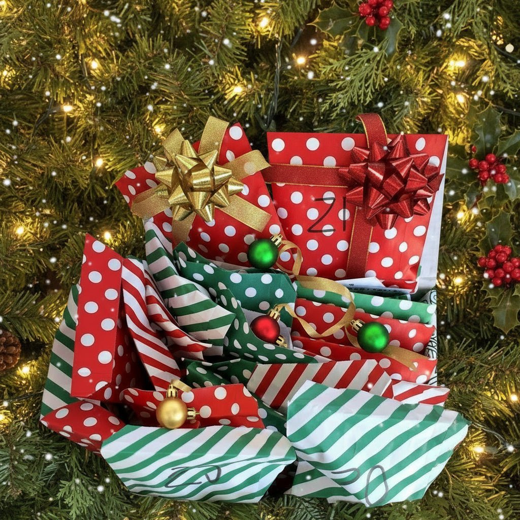 Advent Calendar Gift Box – 25 Days of Natural Bath & Wellness JUSTBLiSS Naturals