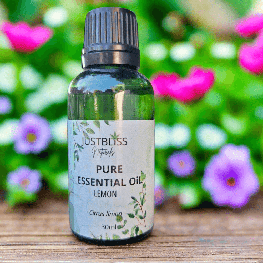 Organic Lemon Essential Oil – Uplifting & Purifying Citrus Power - JUSTBLiSS Naturals