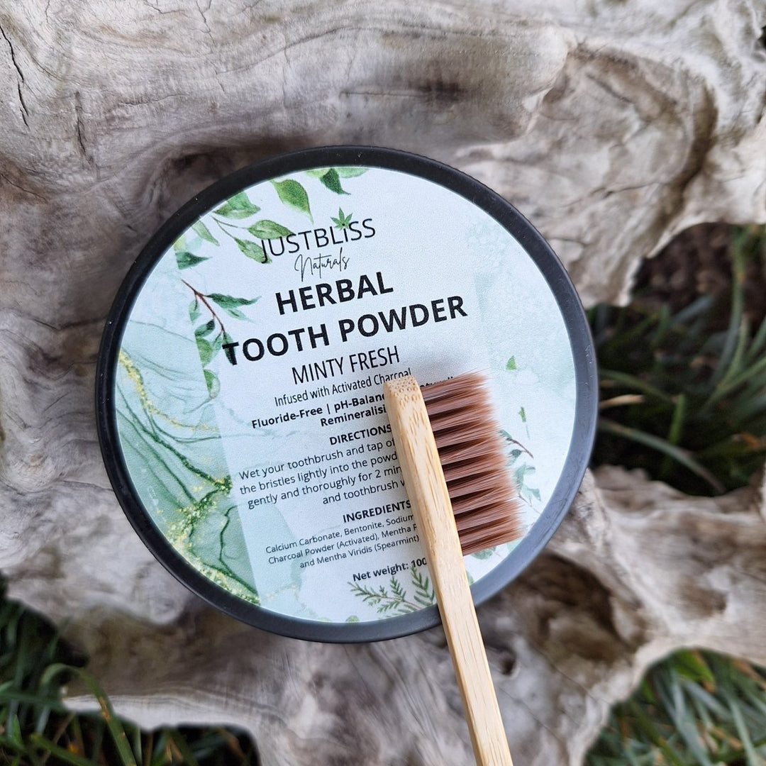 Bamboo Toothbrush - Biodegradable JUSTBLiSS Naturals