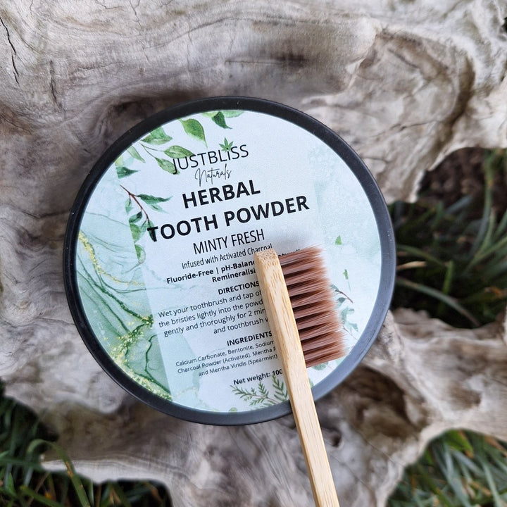 Bamboo Toothbrush - Biodegradable JUSTBLiSS Naturals