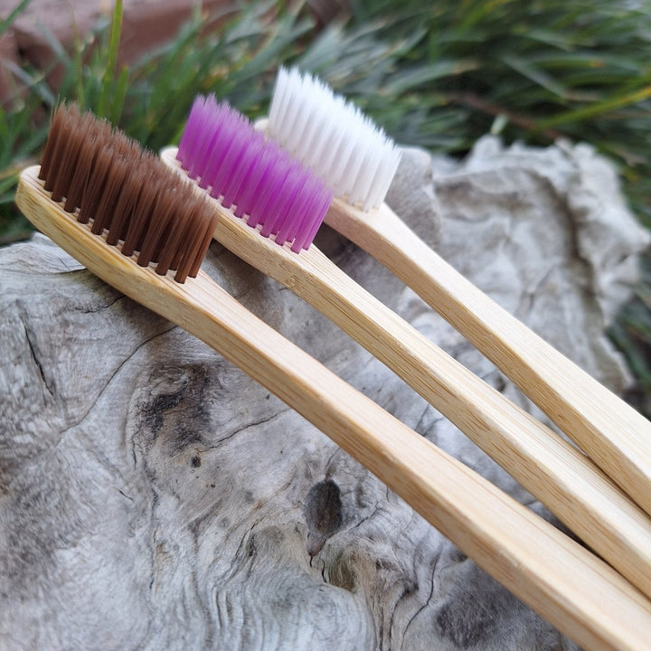 Bamboo Toothbrush - Biodegradable JUSTBLiSS Naturals