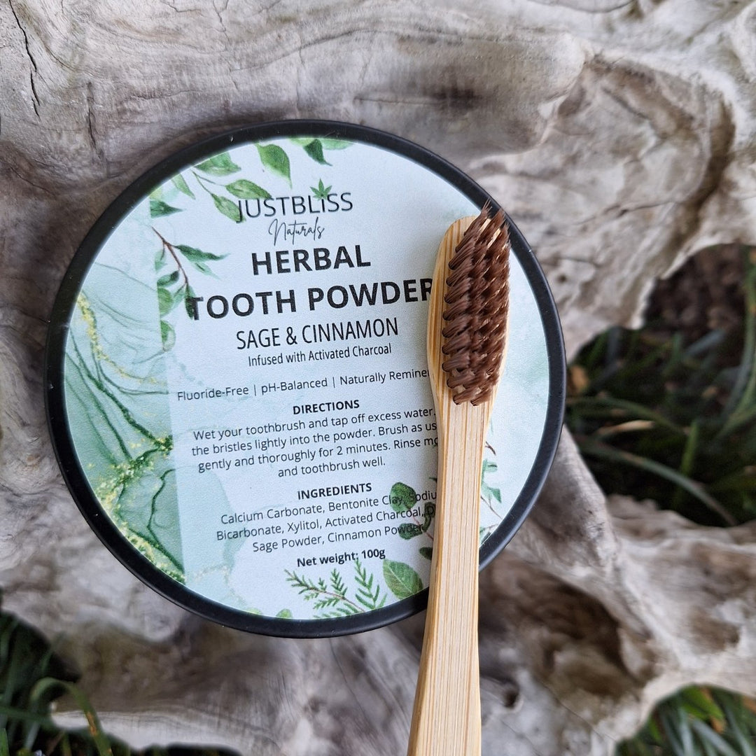 Bamboo Toothbrush - Biodegradable JUSTBLiSS Naturals