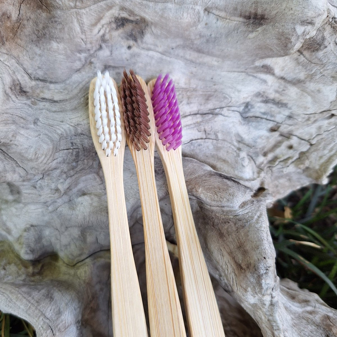 Bamboo Toothbrush - Biodegradable JUSTBLiSS Naturals