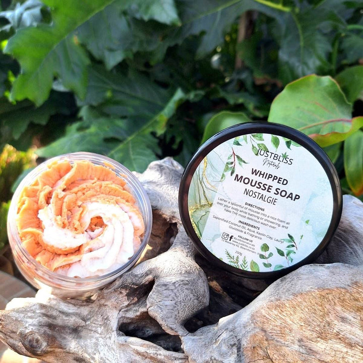 BATH & SHOWER MOUSSE: (Various Scents) - JUSTBLiSS Naturals