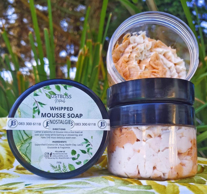 BATH & SHOWER MOUSSE: (Various Scents) - JUSTBLiSS Naturals