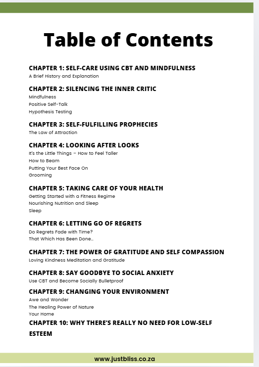 Bliss Through Self - Care Digital Guide – 50 Pages of Mindful Wellness (A4 PDF) JUSTBLiSS Naturals