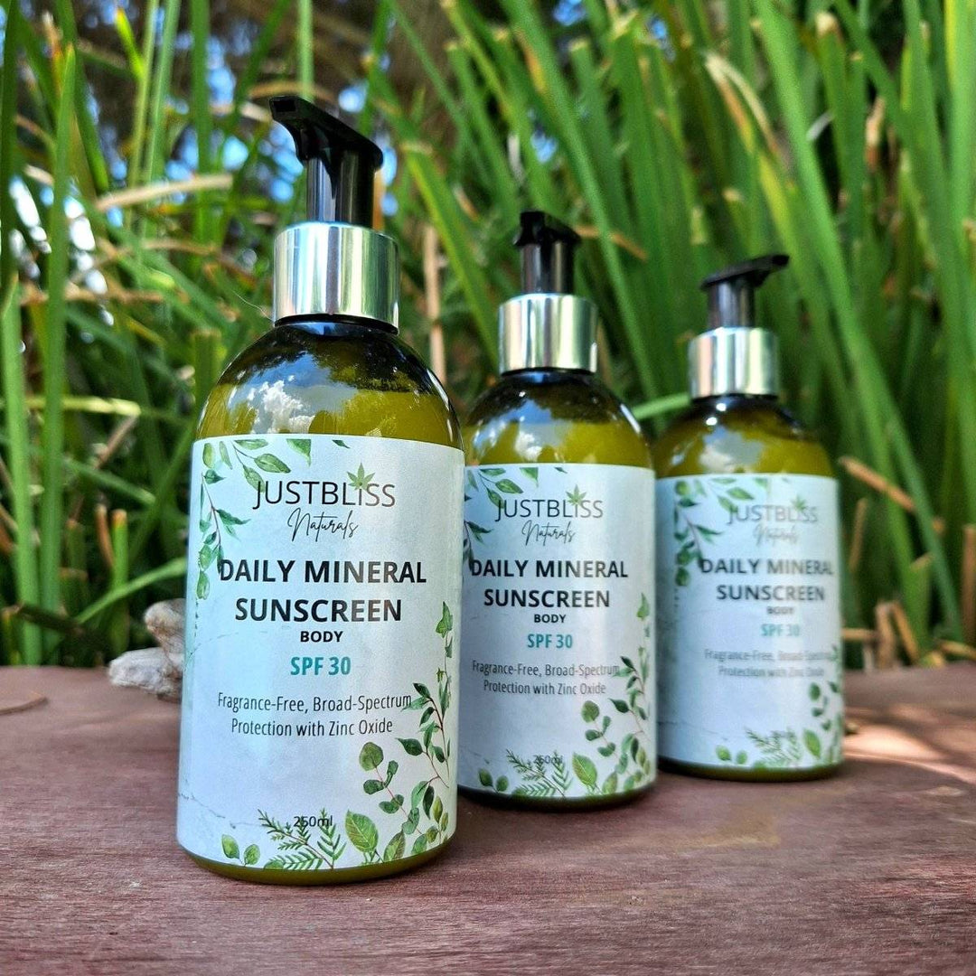 BODY: Daily Body Sunscreen (SPF30) - JUSTBLiSS Naturals