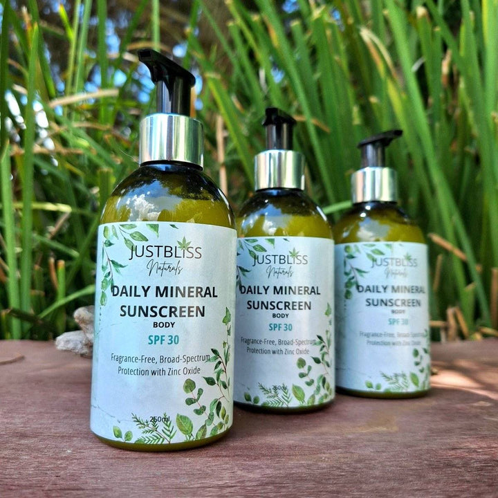 BODY: Daily Body Sunscreen (SPF30) - JUSTBLiSS Naturals