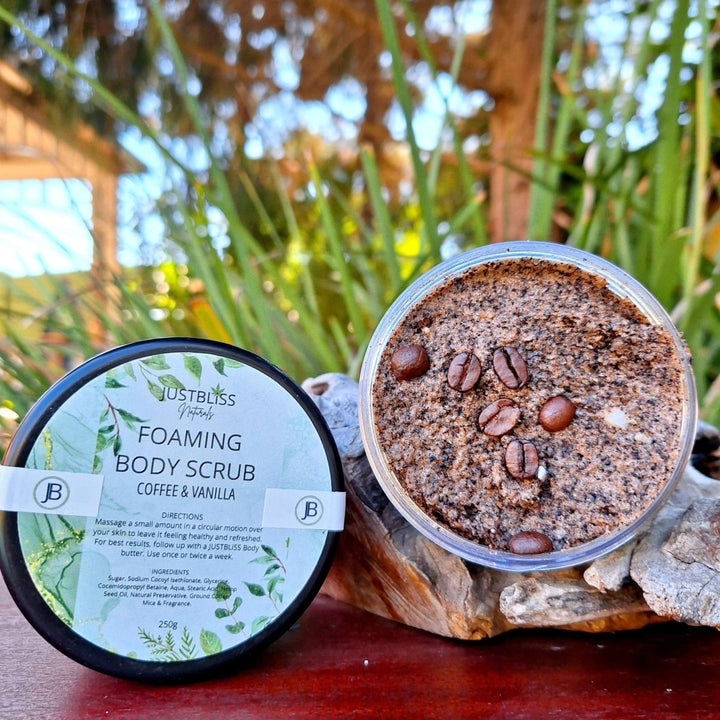 BODY: Foaming Body Scrubs - Choose your Scent - JUSTBLiSS Naturals
