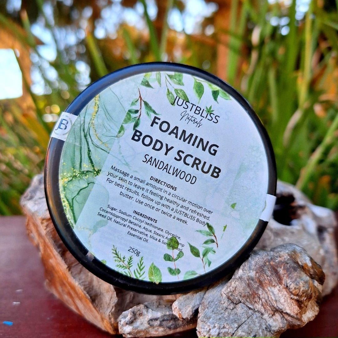 BODY: Foaming Body Scrubs - Choose your Scent - JUSTBLiSS Naturals