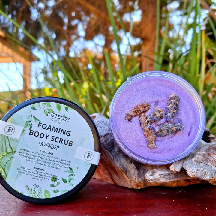 BODY: Foaming Body Scrubs - Choose your Scent - JUSTBLiSS Naturals