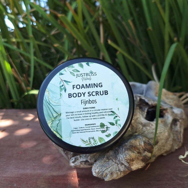 BODY: Foaming Body Scrubs - Choose your Scent - JUSTBLiSS Naturals