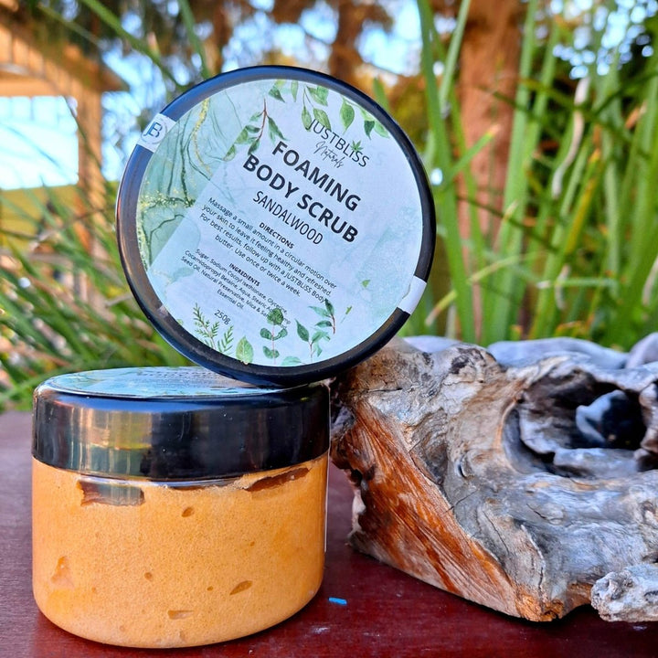 BODY: Foaming Body Scrubs - Choose your Scent - JUSTBLiSS Naturals
