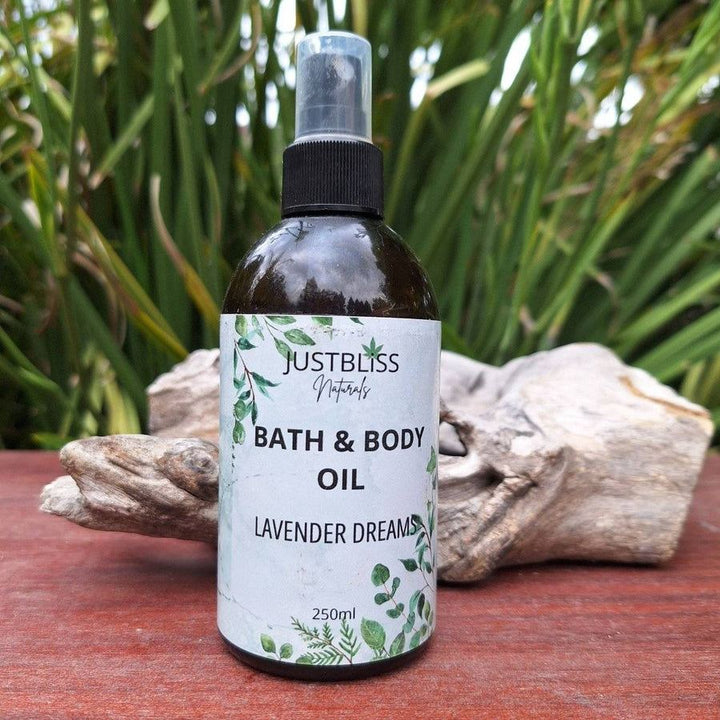 BODY OIL: for Luxurious Skin Hydration - JUSTBLiSS Naturals