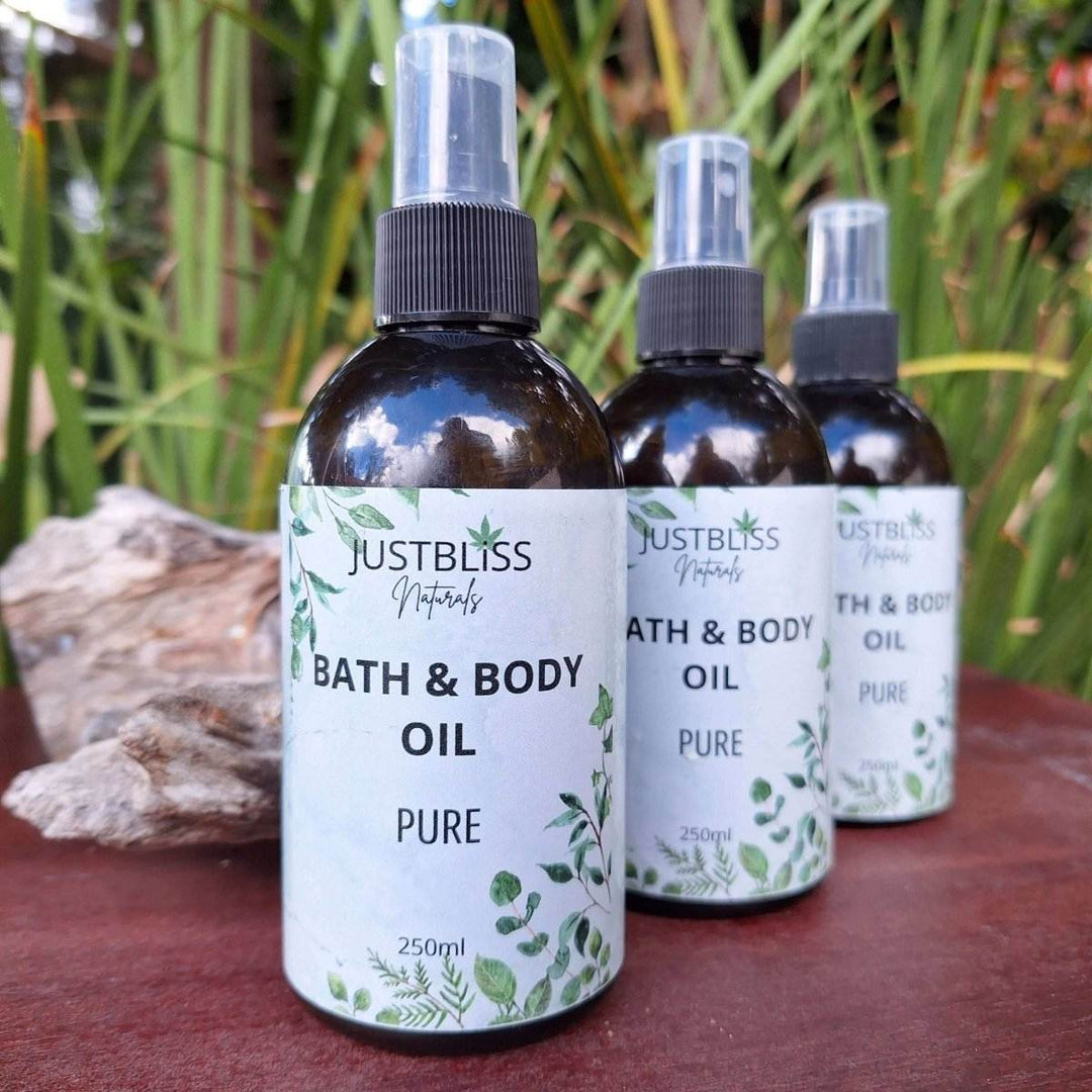 BODY OIL: for Luxurious Skin Hydration - JUSTBLiSS Naturals