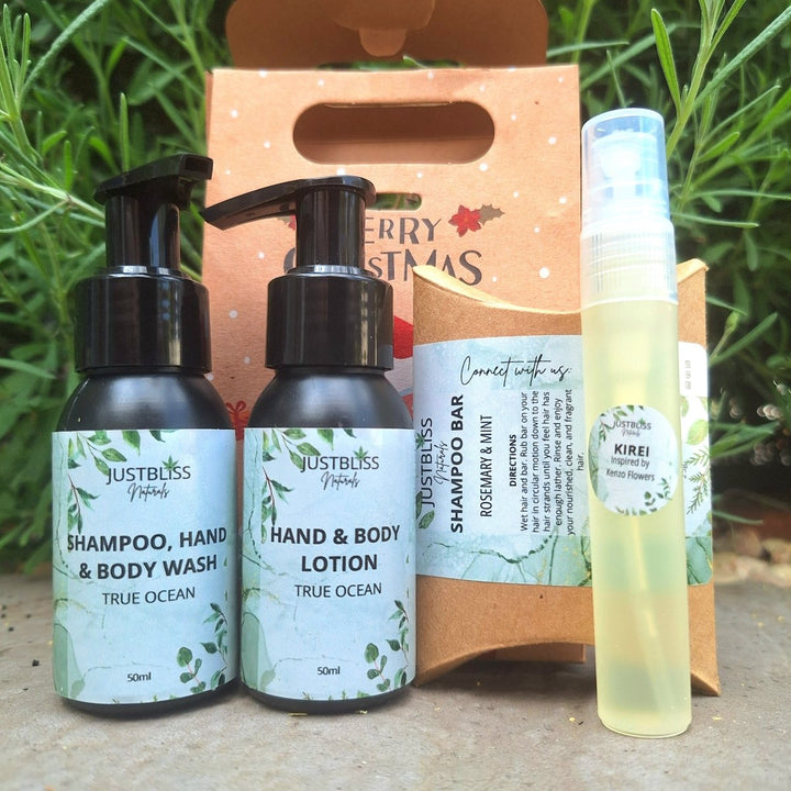 Christmas Bliss Box - Your Perfect Christmas Gift of Self - Care JUSTBLiSS Naturals
