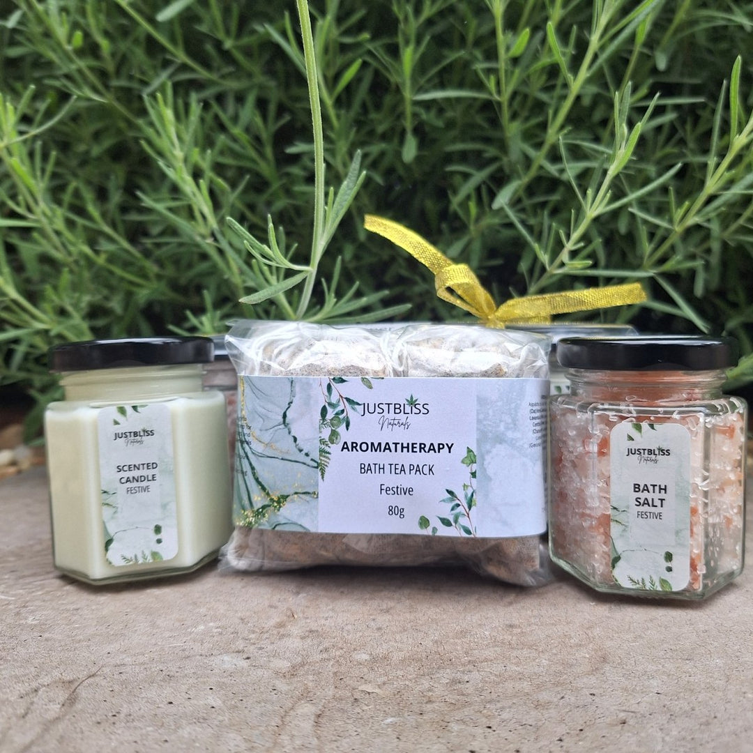 Christmas Bliss in a Box - Your Festive Pamper Gift box JUSTBLiSS Naturals