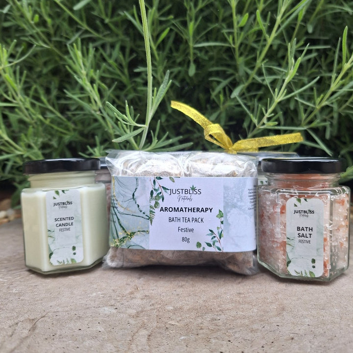 Christmas Bliss in a Box - Your Festive Pamper Gift box JUSTBLiSS Naturals