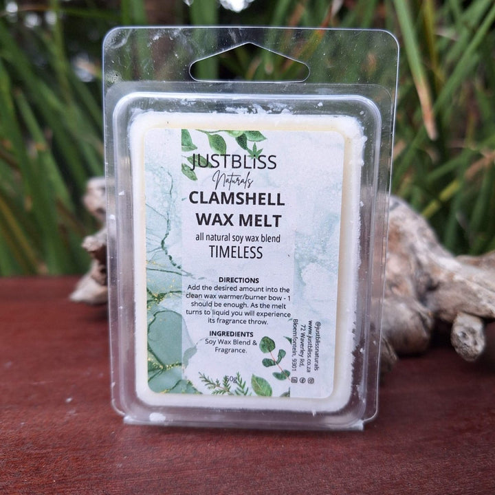 CLAMSHELL WAX MELTS: for a Serene Atmosphere - JUSTBLiSS Naturals