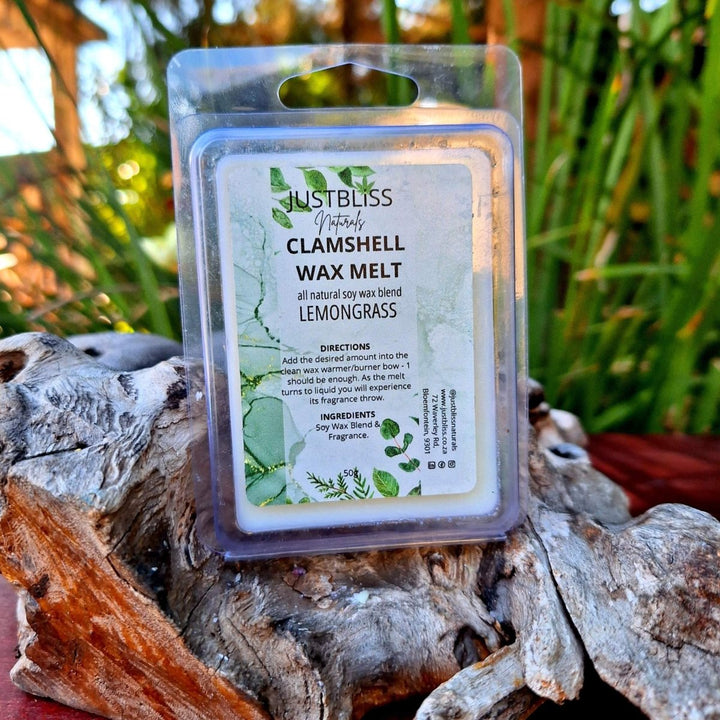 CLAMSHELL WAX MELTS: for a Serene Atmosphere - JUSTBLiSS Naturals
