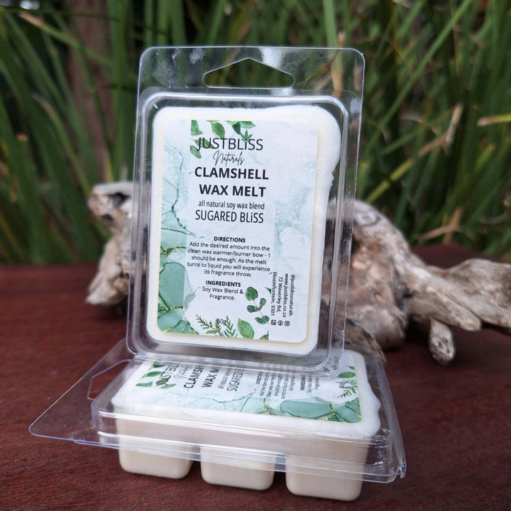 CLAMSHELL WAX MELTS: for a Serene Atmosphere - JUSTBLiSS Naturals
