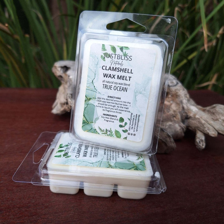 CLAMSHELL WAX MELTS: for a Serene Atmosphere - JUSTBLiSS Naturals