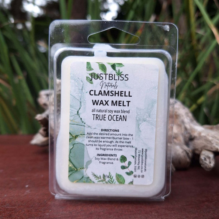 CLAMSHELL WAX MELTS: for a Serene Atmosphere - JUSTBLiSS Naturals