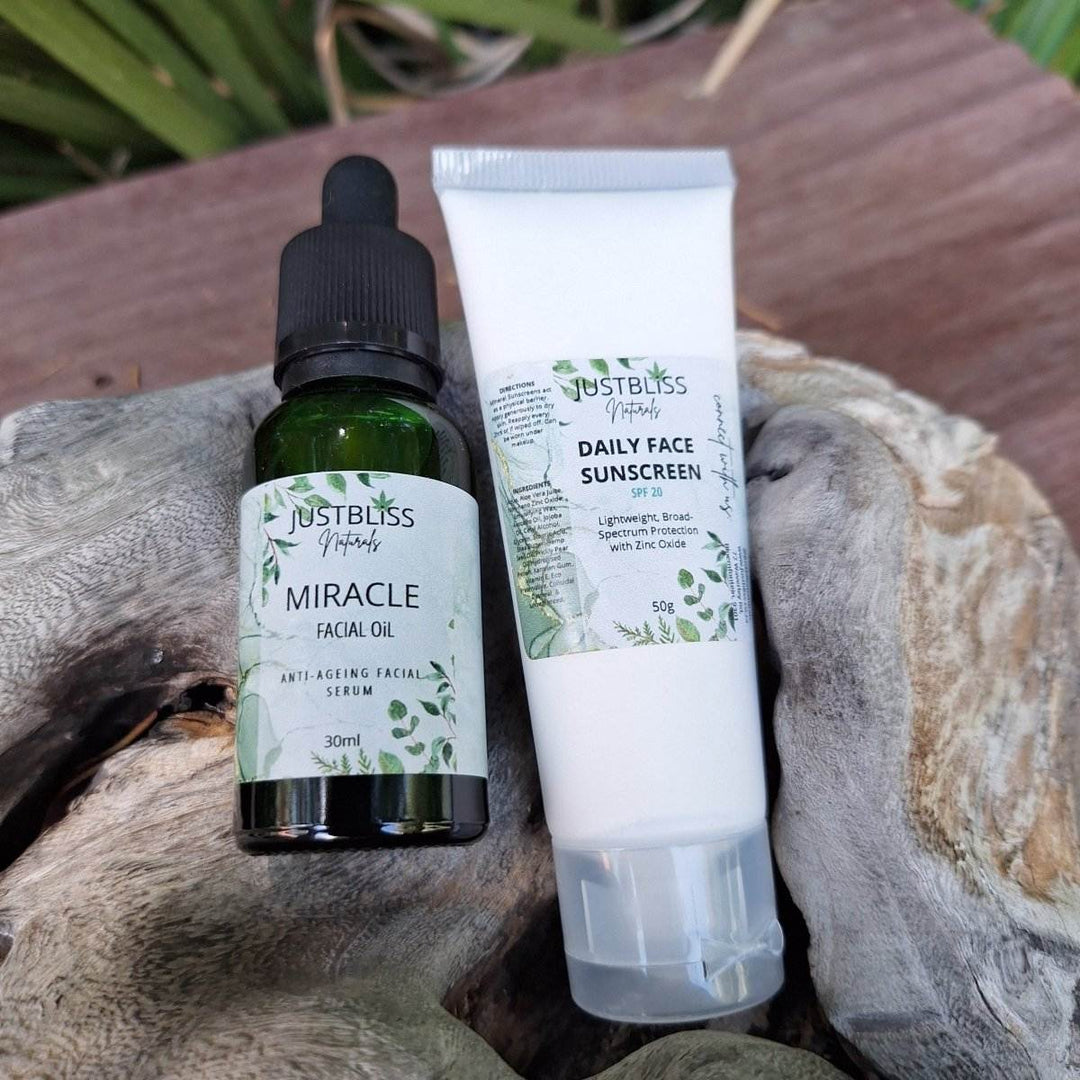 Daily SPF Facial Care Combo - JUSTBLiSS Naturals