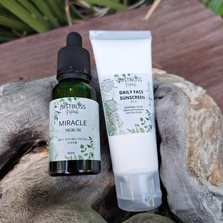 Daily SPF Facial Care Combo - JUSTBLiSS Naturals