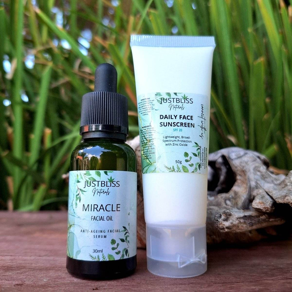 Daily SPF Facial Care Combo - JUSTBLiSS Naturals