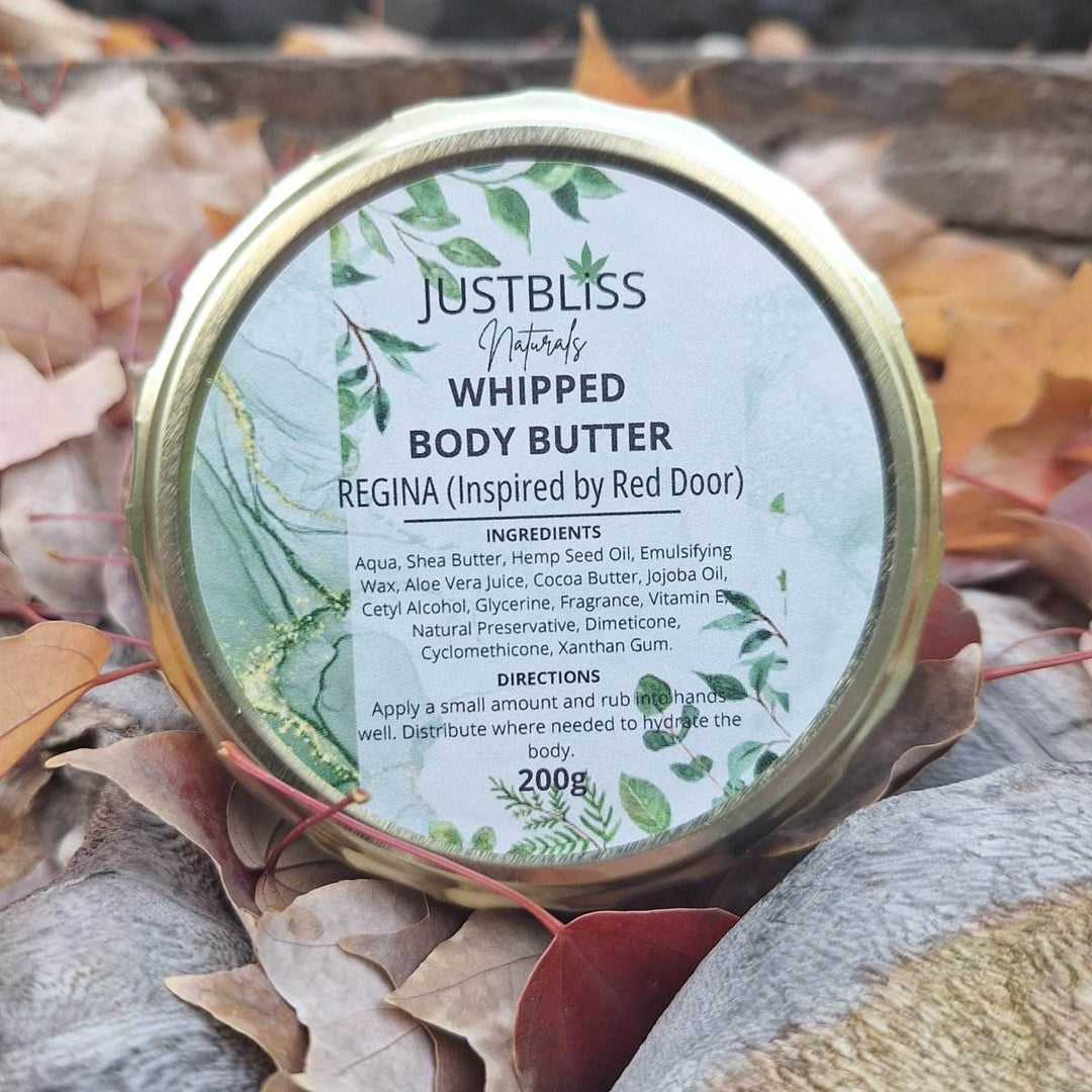Floral Perfume & Whipped Body Butter Bundle – Regina (Inspired by Red Door) - JUSTBLiSS Naturals