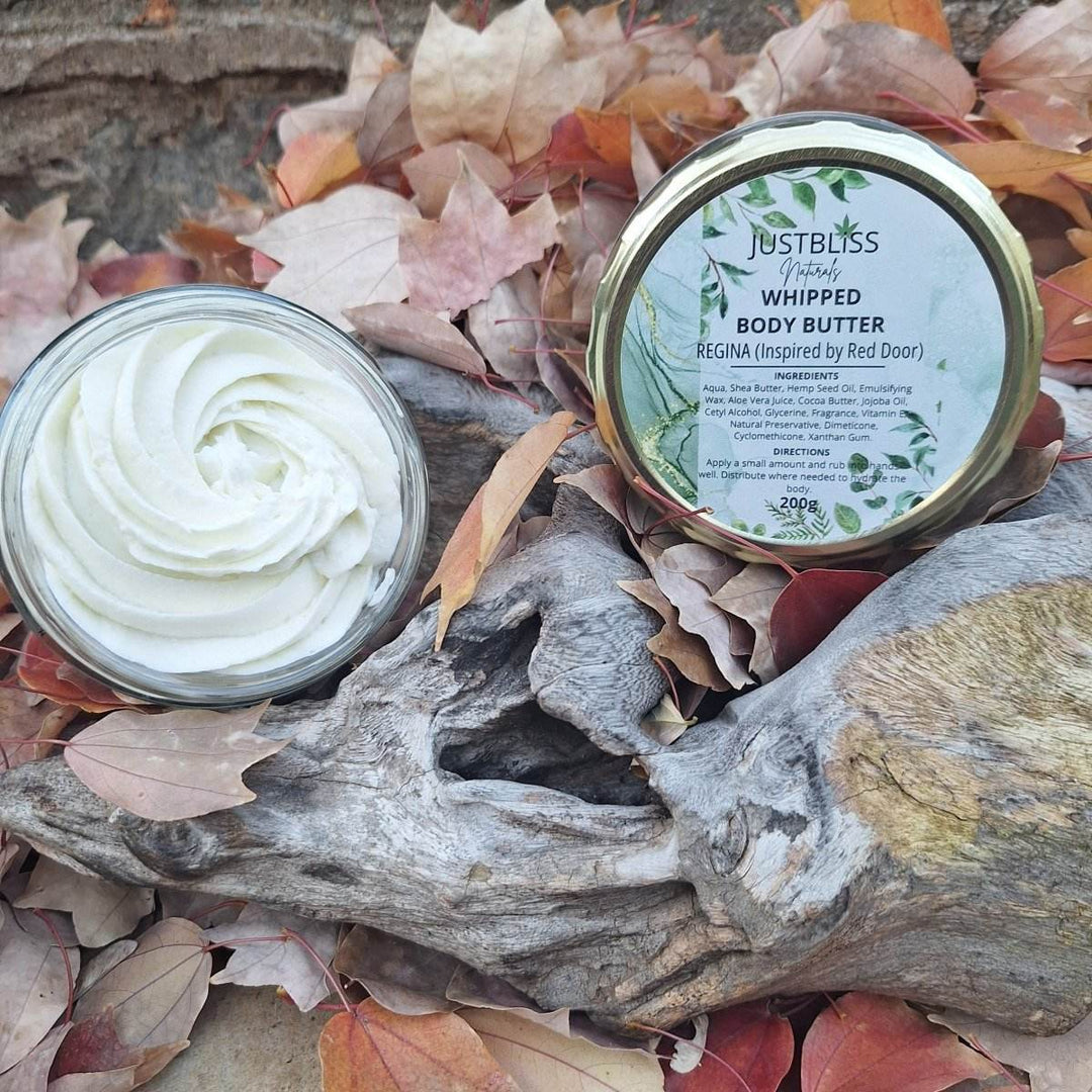 Floral Perfume & Whipped Body Butter Bundle – Regina (Inspired by Red Door) - JUSTBLiSS Naturals