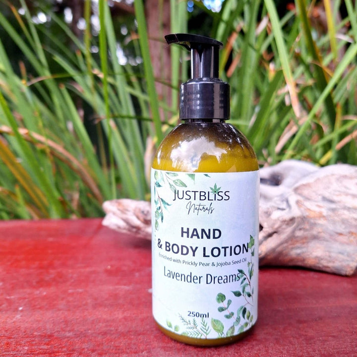 COMBO HAND WASH & LOTION: Nourish & Moisturize (250ml) - JUSTBLiSS Naturals
