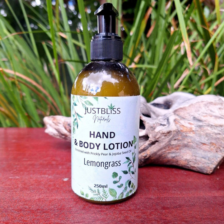 COMBO HAND WASH & LOTION: Nourish & Moisturize (250ml) - JUSTBLiSS Naturals