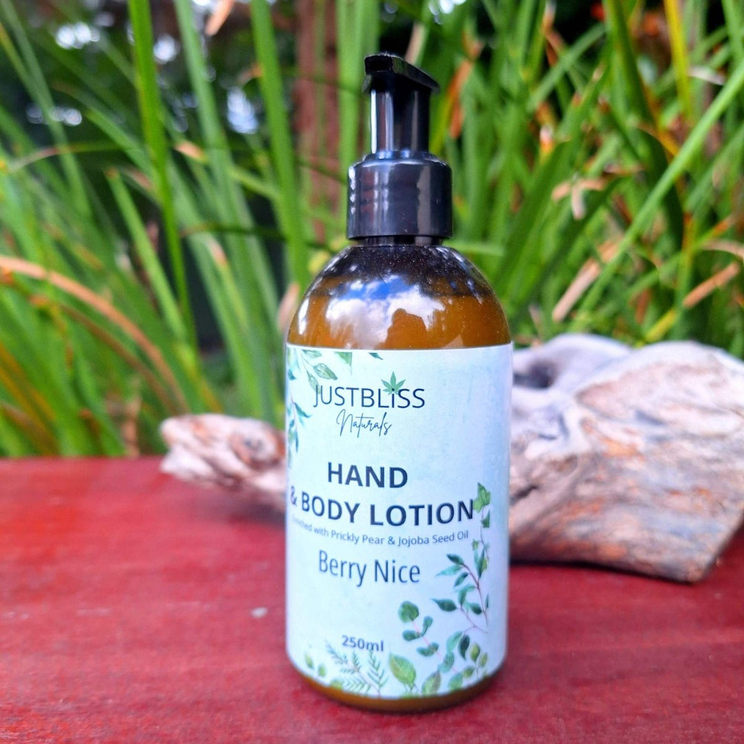 COMBO HAND WASH & LOTION: Nourish & Moisturize (250ml) - JUSTBLiSS Naturals