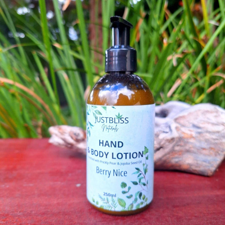 COMBO HAND WASH & LOTION: Nourish & Moisturize (250ml) - JUSTBLiSS Naturals