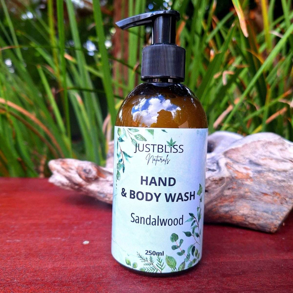 COMBO HAND WASH & LOTION: Nourish & Moisturize (250ml) - JUSTBLiSS Naturals