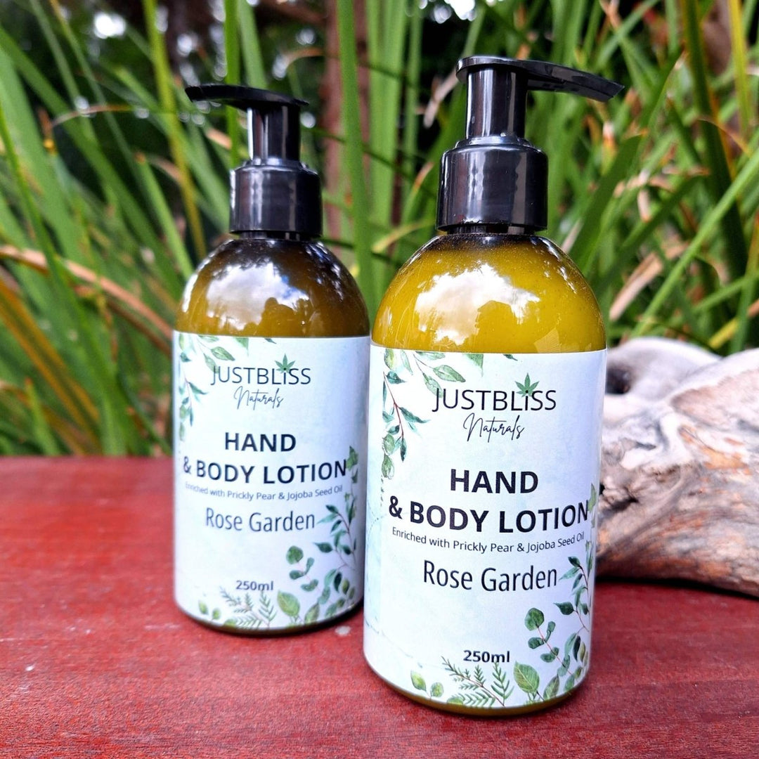COMBO HAND WASH & LOTION: Nourish & Moisturize (250ml) - JUSTBLiSS Naturals