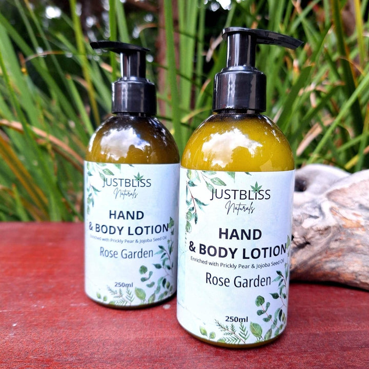 COMBO HAND WASH & LOTION: Nourish & Moisturize (250ml) - JUSTBLiSS Naturals