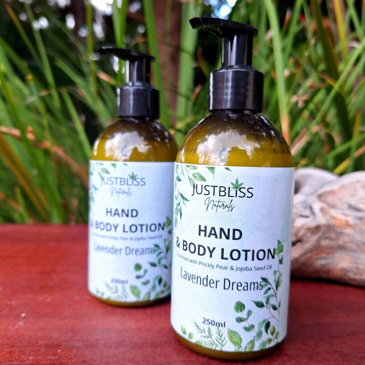 COMBO HAND WASH & LOTION: Nourish & Moisturize (250ml) - JUSTBLiSS Naturals