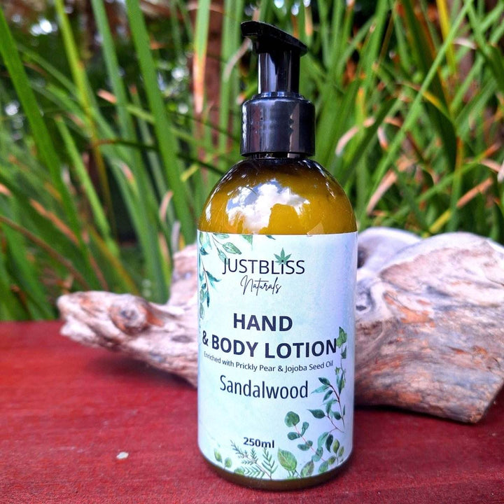 COMBO HAND WASH & LOTION: Nourish & Moisturize (250ml) - JUSTBLiSS Naturals