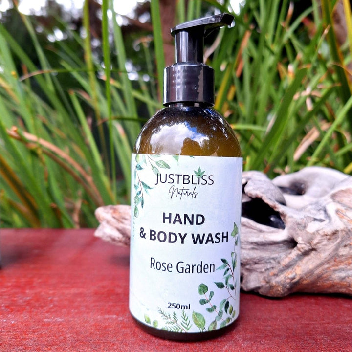 COMBO HAND WASH & LOTION: Nourish & Moisturize (250ml) - JUSTBLiSS Naturals