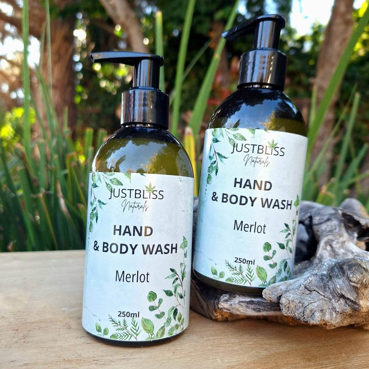 Hand Wash & Lotion Bundle – Nourishing Natural Care (250ml, Scents) - JUSTBLiSS Naturals